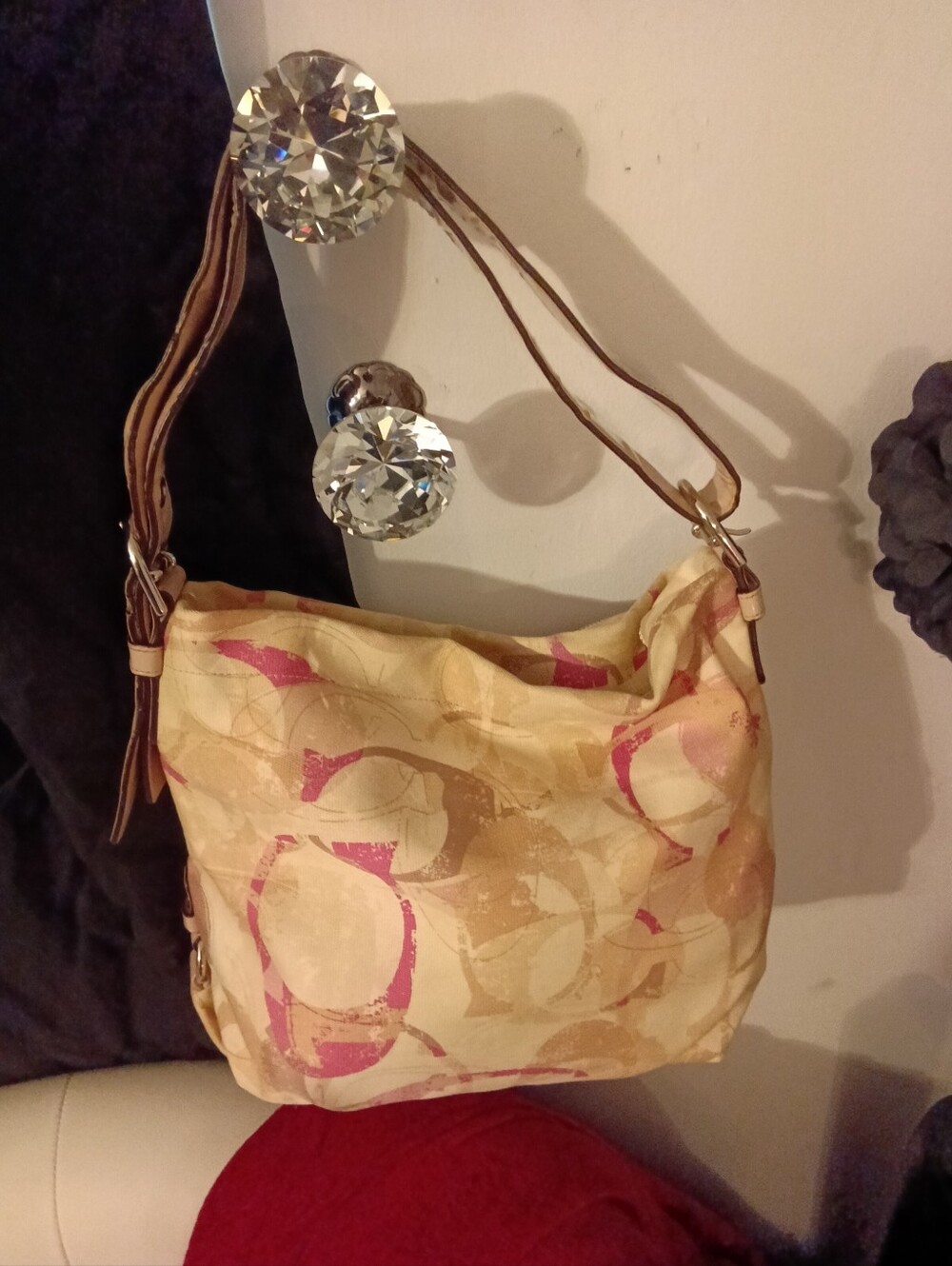 Coach Optic C Hobo Duffle Crossbody Creed-C1481-31183E